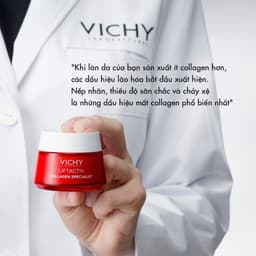 Thumbnail Kem dưỡng ngăn ngừa lão hóa, làm săn chắc da Vichy Liftactiv Collagen Specialist 50ml 3