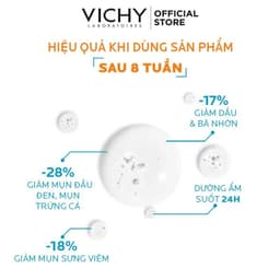 Thumbnail Sữa rửa mặt dạng gel làm sạch sâu giảm bã nhờn Vichy Normaderm Intense Purifying Cleanser 200ml 3