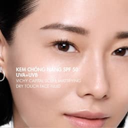 Thumbnail Kem chống nắng không nhờn rít SPF 50 UVA +UVB Vichy Capital Soleil Mattifying Dry Touch Face Fluid 1