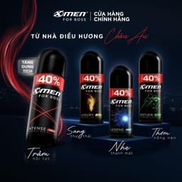 Thumbnail Combo 2 Lăn khử mùi X-Men For Boss Intense/ Luxury/Legend/Motion 70ml/chai 1