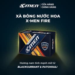 Thumbnail Xà bông cục Xmen 90g - 2 mùi hương nam tính cùng công thức sạch khuẩn 2