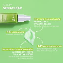 Thumbnail Sản phẩm chăm sóc da, hỗ trợ giảm mụn mờ thâm SVR SEBIACLEAR SERUM 30ml 3