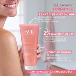 Thumbnail Gel làm sạch không chứa xà phòng SVR TOPIALYSE Gel Lavant 200ml 4