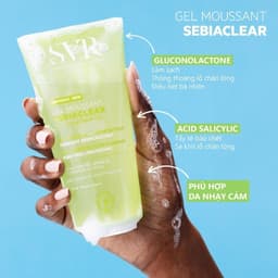 Thumbnail Gel rửa mặt không có xà phòng, làm sạch, loại bỏ tế bào da chết SVR SEBIACLEAR GEL MOUSSANT 200ml 2