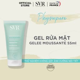 Thumbnail Gel rửa mặt dành cho da nhạy cảm SVR PHYSIOPURE Gelee Moussante 55ml 1