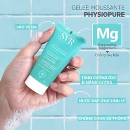 Thumbnail Gel rửa mặt dành cho da nhạy cảm SVR PHYSIOPURE Gelee Moussante 55ml 4