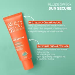 Thumbnail Kem chống nắng trong suốt, không nhờn rít SVR SUN SECURE Fluide SPF50+ 50ml 3