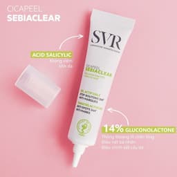 Thumbnail Gel làm giảm mụn dành cho da dễ bị mụn SVR SEBIACLEAR CICAPEEL 15ml 3