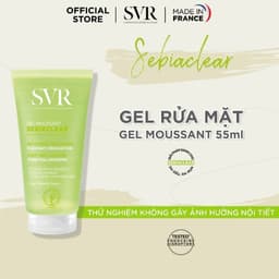 Thumbnail Sữa rửa mặt không có xà phòng, làm sạch và loại bỏ tế bào da chết SVR SEBIACLEAR GEL MOUSSANT 55ml 1