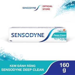Thumbnail Kem đánh răng SENSODYNE Deep Clean 160g giúp giảm ê buốt hiệu quả, sạch sâu cho hơi thở thơm mát 1