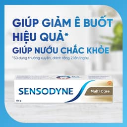 Thumbnail Bộ 3 Kem đánh răng SENSODYNE Multi Care 100g giúp giảm ê buốt hiệu quả và giúp nướu chắc khỏe 2