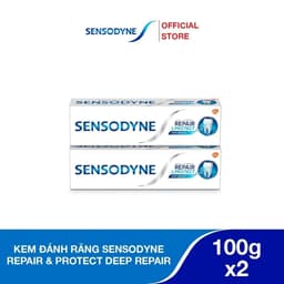 Thumbnail Bộ 2 Kem đánh răng SENSODYNE Repair & Protect Deep Repair 100g giúp phục hồi sâu và bảo vệ răng ê buốt 1