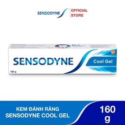 Thumbnail Bộ 3 Kem đánh răng SENSODYNE Cool Gel 160g giúp giảm ê buốt hiệu quả với hương bạc hà mát lạnh 1