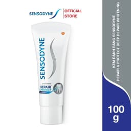 Thumbnail Bộ 4 Kem đánh răng SENSODYNE Repair & Protect Deep Repair Whitening 100g phục hồi, bảo vệ răng ê buốt và làm trắng răng 1