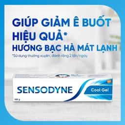 Thumbnail Kem đánh răng SENSODYNE Cool Gel 160g giúp giảm ê buốt hiệu quả với hương bạc hà mát lạnh 2