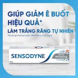Thumbnail Kem đánh răng SENSODYNE Gentle Whitening 100g giúp giảm ê buốt hiệu quả và làm trắng răng tự nhiên 3