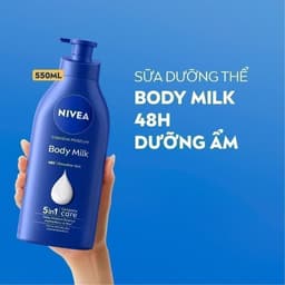 Thumbnail Sữa Dưỡng Thể NIVEA Dưỡng Ẩm Chuyên Sâu 48H  | Thấm Nhanh (550 ml) - 98943 2