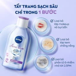 Thumbnail Nước Tẩy Trang NIVEA Acne Care Ngừa Mụn | Sạch Sâu (400 ml) - 80116 4