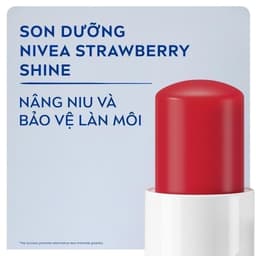 Thumbnail Son Dưỡng NIVEA Strawberry Shine Sắc Đỏ Dâu Tây (4.8 g) - 85083 2