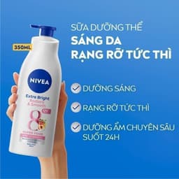Thumbnail Sữa Dưỡng Thể NIVEA Mịn Mượt | Sáng Da Ban Ngày từ 8 Super Foods (350 ml) - 98413 2