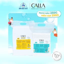 Thumbnail Combo 2 túi Bông tẩy trang làm sạch da Bông Bạch Tuyết Calla Sạch Sâu và Mềm Mịn (250gr/túi) 3