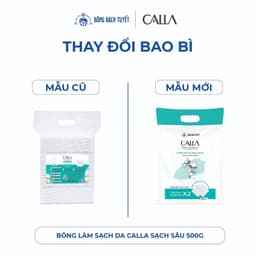 Thumbnail Combo 2 túi Bông tẩy trang làm sạch da Bông Bạch Tuyết Calla Sạch Sâu (500gr/túi) 2