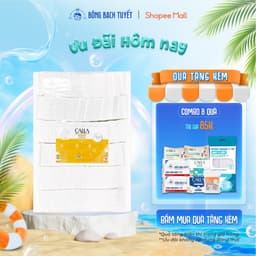 Thumbnail Bông tẩy trang làm sạch da Bông Bạch Tuyết Calla Mềm Mịn 1Kg 1