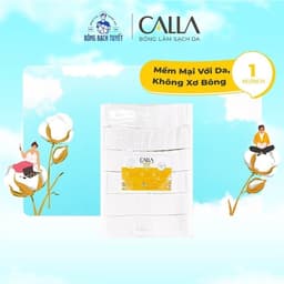 Thumbnail Bông tẩy trang làm sạch da Bông Bạch Tuyết Calla Mềm Mịn 1Kg 3