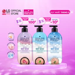 Thumbnail Sữa tắm muối hồng Himalaya Pink Salt 500g 1