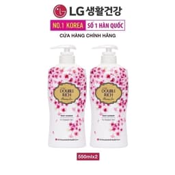 Thumbnail Combo 2 Sữa tắm hương Anh Đào Double Rich Blooming lLove 550g/800g 4