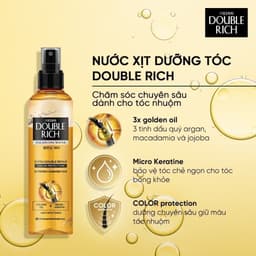 Thumbnail Combo 2 Nước dưỡng tóc Double Rich chăm sóc hư tổn và cho tóc nhuộm 3