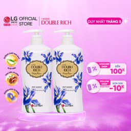 Thumbnail Combo 2 Sữa tắm Double Rich hương hoa chiết xuất từ thiên nhiên - Iris 1