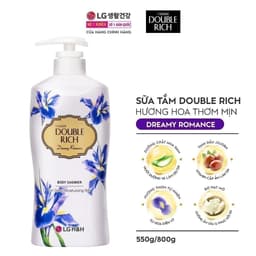 Thumbnail Sữa tắm Double Rich Hương hoa chiết xuất từ thiên nhiên 800ml 2