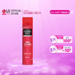 Thumbnail Keo dạng xịt tạo kiểu và giữ nếp tóc Double Rich HAIR SRAY STRONG HOLD 170ml 1
