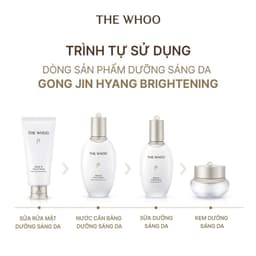 Thumbnail Nước cân bằng dưỡng sáng da THE WHOO Gong Jin Hyang Brightening Balancing Toner 150ml 2