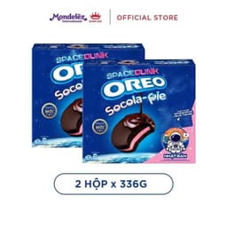 Thumbnail Bánh Socola Pie OREO Vị Vani/Dâu , Combo 2 Hộp X 336G - phiên bản OREO Original/ SPACE DUNK 1