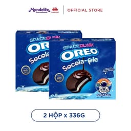 Thumbnail Bánh Socola Pie OREO Vị Vani/Dâu , Combo 2 Hộp X 336G - phiên bản OREO Original/ SPACE DUNK 3