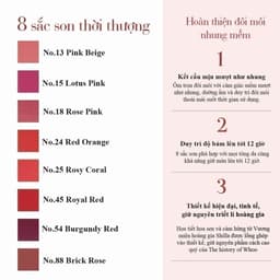 Thumbnail Son nhung lì Đông y The history of Whoo Gongjinhyang Mi Velvet Lip Rouge 3.5g 3