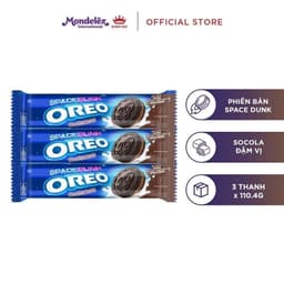 Thumbnail Bánh Quy OREO Vị Dâu/Vani/Chocolate/Spaceburst Cream , Combo 3 Thanh X 110.4G - phiên bản OREO SPACE DUNK 2