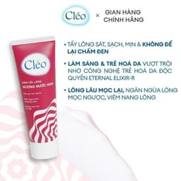 Thumbnail [LIVESTREAM] Kem Tẩy Lông đa vùng Hương Nước Hoa Cléo Avocado Hair Removal For All Skin Type 70G 2