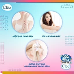 Thumbnail Kem bơ tẩy lông Cléo Lotion dạng sữa cho mọi loại da - sạch lông sáng mịn trong 4 phút 90ML 3
