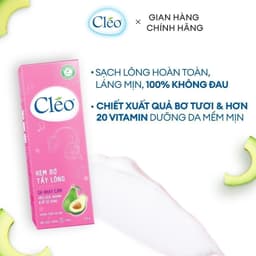 Thumbnail Combo 02 Kem Tẩy Lông Cho Da Nhạy Cảm Cleo Avocado Hair Removal Cream 50g/ tuýp 2