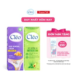 Thumbnail Combo Kem Tẩy Lông Chuyên Vùng Viền Bikini Cléo Avocado Hair Removal Bikini Line 50G & Gel Dưỡng Dịu Da Sau Tẩy 50G 1