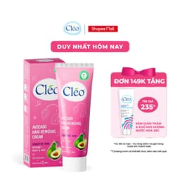 Thumbnail Kem Tẩy Lông Cho Da Nhạy Cảm Cléo Avocado Hair Removal Cream Sensitive Skin 25G 1
