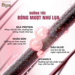 Thumbnail Thuốc Nhuộm Tóc Phủ Bạc Dạng Kem Bigen Silk Touch - Thảo Dược Dưỡng Tóc Đa Dạng Màu Thời Trang Cho Tóc Dài và Dày 135ml 3