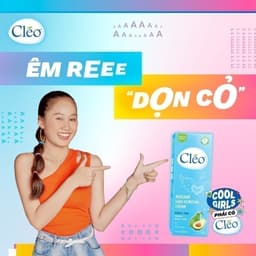 Thumbnail Combo Kem Tẩy Lông Cho Da Thường Cléo Avocado Hair Removal Cream Normal Skin 50g và Gel Dưỡng Dịu Da Sau Tẩy Lông 50g 4