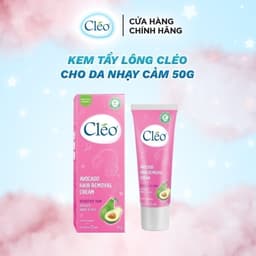 Thumbnail Bộ đôi Kem Tẩy Lông Cléo 50g dành cho da nhạy cảm và Gel Dưỡng Da Sau Tẩy Lông Cléo 50g 3