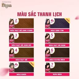 Thumbnail Thuốc Nhuộm Tóc Phủ Bạc Dạng Kem Bigen Speedy Conditioning Color-Bigen Số Phủ Bạc Thảo Dược Thời Trang 80ml 3