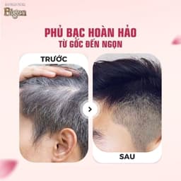 Thumbnail Thuốc Nhuộm Tóc Phủ Bạc Dạng Kem Bigen Men  - Dành Cho Nam Phủ Bạc Thảo Dược Hoàn Hảo, Giảm Gãy Rụng 80ml 2