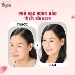 Thumbnail Thuốc Nhuộm Tóc Phủ Bạc Dạng Kem Bigen Speedy - Bigen Xám Bền Màu, Phủ Bạc Thảo Dược Hoàn Hảo Dưỡng Tóc Mềm Mượt 80ml 2
